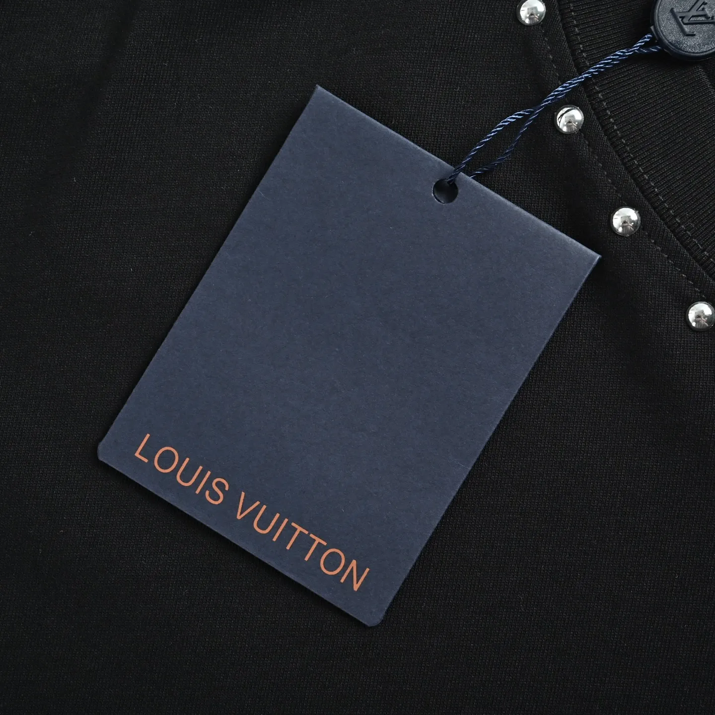 Louis Vuitton/Louis Vuitton 26ss rivet letter logo short sleeves